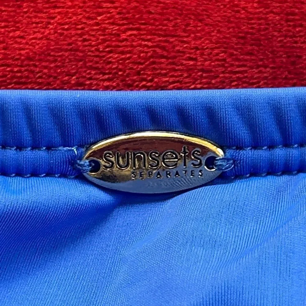 Beach 🏖️ it! Vibrant Blue Swim 🏊🏻‍♀️ Skirt attachedBikini 👙 bottom underneath!